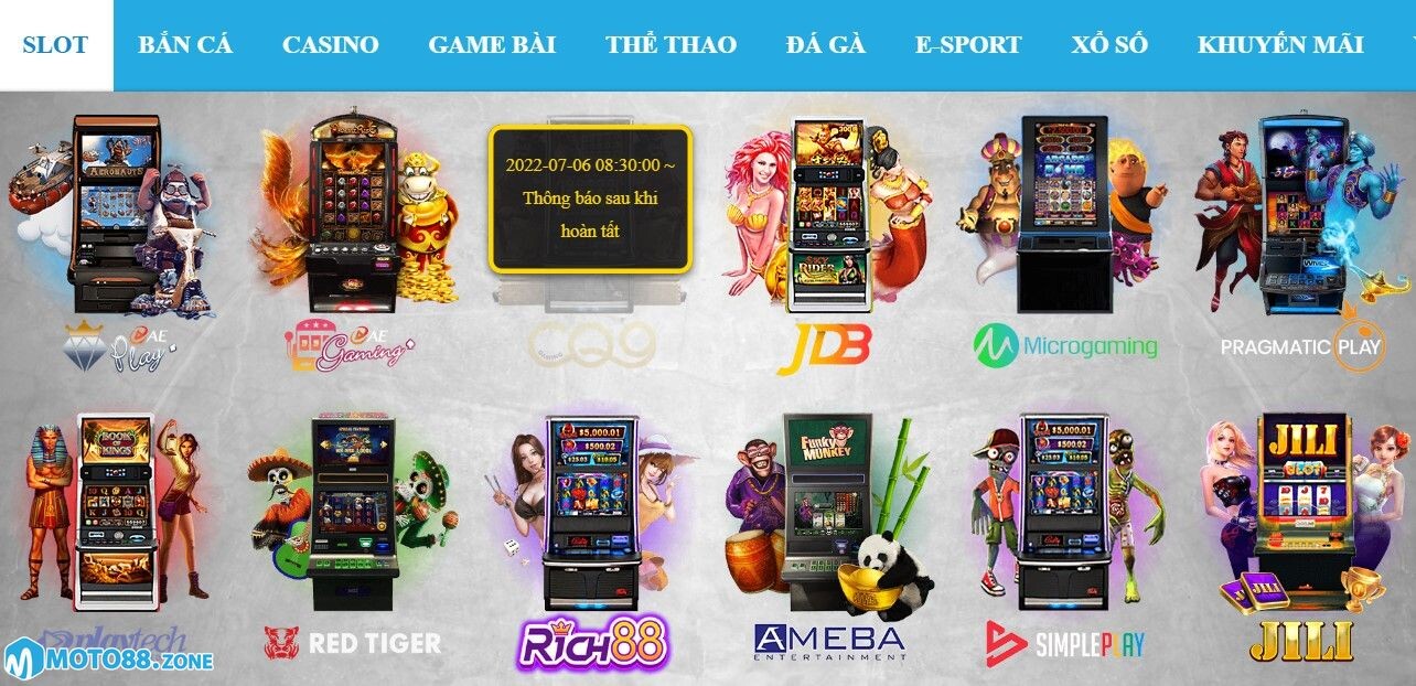 Siêu phẩm slot Moto88 có gì hot?